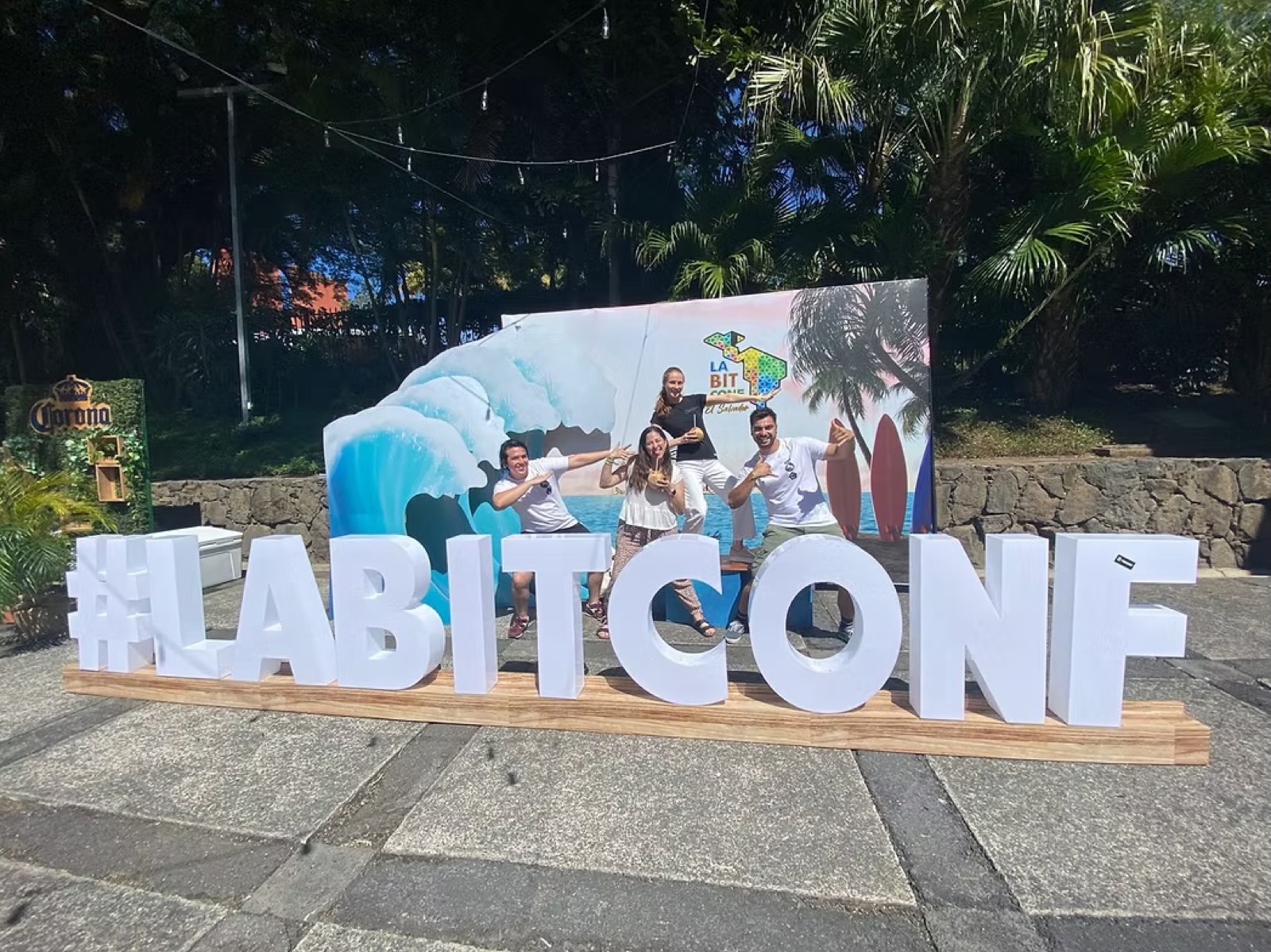 Labitconf with the Bitso team, El Salvador 2021
